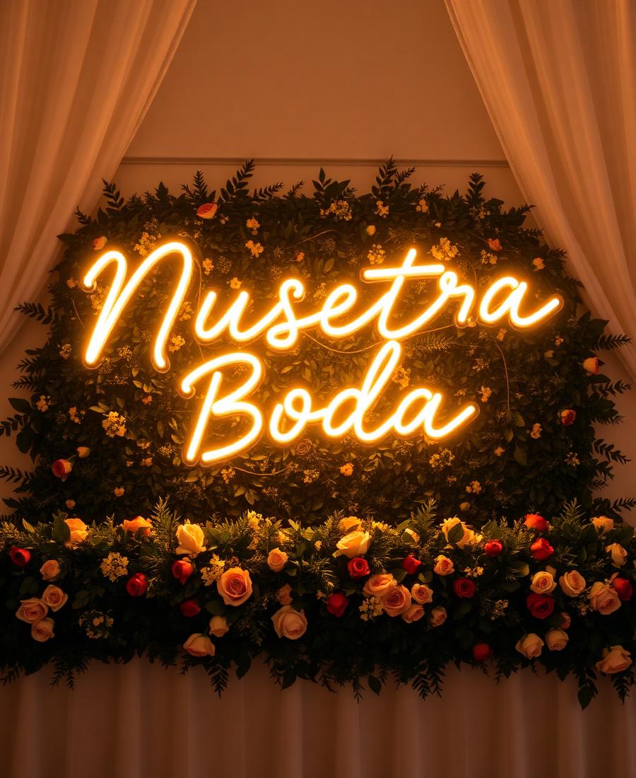 Nuestra Boda Neon